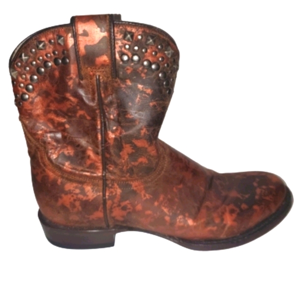 Stetson Shoes - Stetson Studded Cowboy Boots Western Boots 6